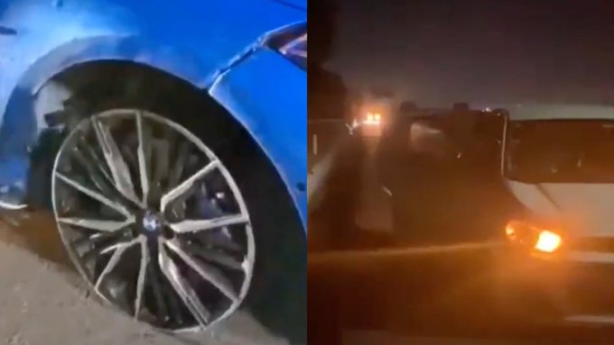 Asalto múltiple en autopista de Puebla: delincuentes utilizan ponchallantas y armas de fuego