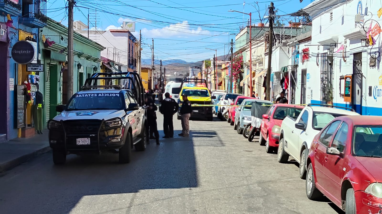 Calles del Centro Histórico de la ciudad de Oaxaca.